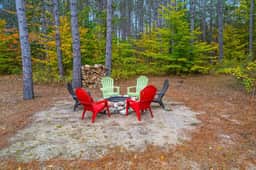 Secluded Cabin | Direct Trail Access • Fire pit - Image 2