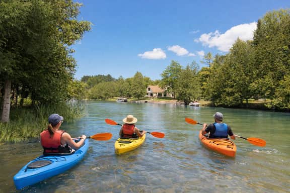 Riverfront House with Private Dock, Kayaks - Image 2
